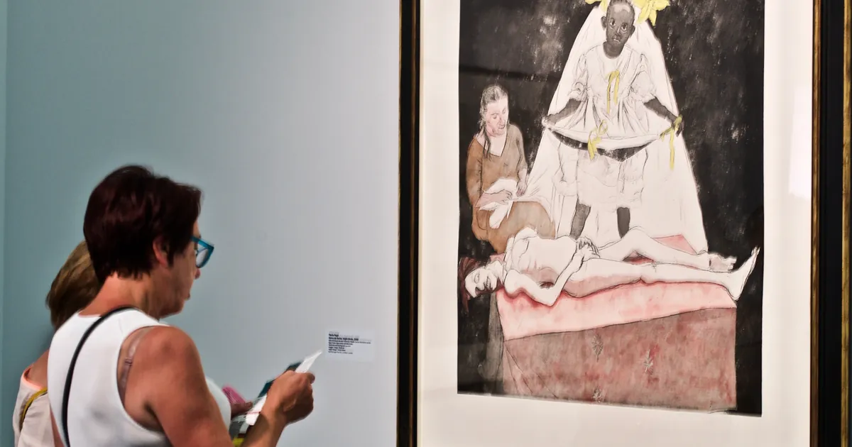 Let me read this text that explains the meaning of this Paula Rego Painting (48244630546)